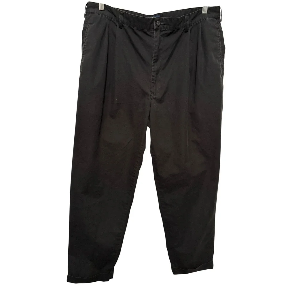 Vintage Polo by Ralph Lauren Hammond Pants Cotton Pleated Chino Pants 40 x 32